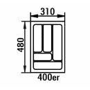 NABER Besteckeinsatz 5, für 400er Schrank, B 310, T...