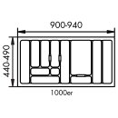 Besteckeinsatz 100 cm Schrankbreite,