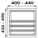 Ordine Besteckeinsatz Schublade für 500er