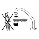 Perlstrahlregler-Schlüssel, rot