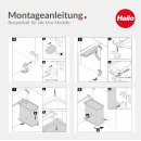 Hailo UNO-Abfallsammler 3418 weiß