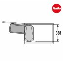 Hailo UNO-Abfallsammler 3418 weiß