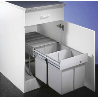 WESCO® Traditionline Double-Master DS 360 S/400-2, alugrau