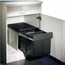 WESCO Profiline Double Master 2 mit Rollwagen DS. anthrazit
