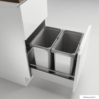 NABER Cox® Box 360 S/400-2, mit Biodeckel, hellgrau