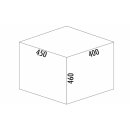 NABER Cox® Base 460 R/450-1, hellgrau, H 460 mm