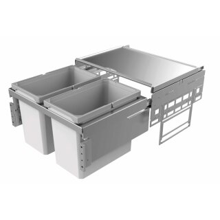NABER Cox® Base 360 S/600-2, hellgrau, H 360 mm, Frontauszug