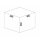 NABER Cox® Base 360 S/600-2, hellgrau, H 360 mm, Frontauszug