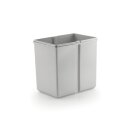 Ersatzeimer, alu grau