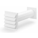 NABER K-Klima-R 100/100 Mauerkasten, weiß