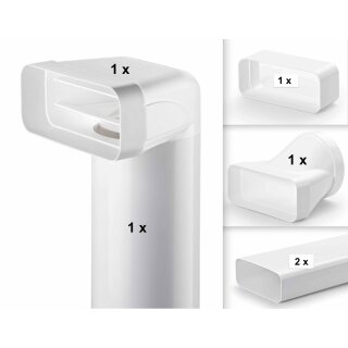 Naber COMPAIR®  flow 150 Flachkanal Set 1