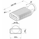 NABER F-RBFLEX 2 System 150 rund auf flach