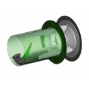 NABER COMPAIR®flow Star GTS 125 F Mauerkasten, weiß, Edelstahl