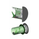 NABER COMPAIR® Flow Star GTS 150  Mauerkasten Rundrohranschluß