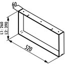TABLON Kufe für Sideboard, Edelstahl