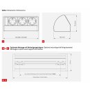 EVOLINE Steckdosenelement Dock, silber eloxiert