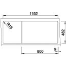 BLANCO LIVIT 8S CNS 3½" rev. BF o.Afb