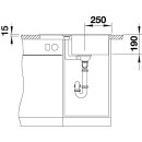 BLANCO METRA 45 S Compact anthrazit  SILGRANIT PuraDur II anthrazit