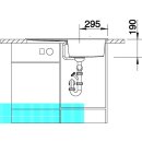 BLANCO METRA 5 S SILGRANIT PuraDur II tartufo