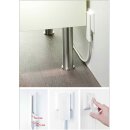 NABER Dreifach-Tischsteckdose mit Evoline Plugstecker, 3000 mm, weiß