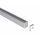 KESSEBÖHMER Linero MosaiQ  1500 mm Aluminium, edelstahlfarbig eloxiert