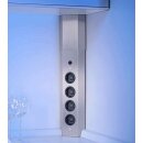 THEBO STS 3008 Energie-Ecksaeule Edelstahl