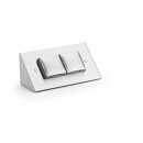 THEBO ST 3900 ST/2  WAP Steckdosenelement Edelstahl mit...
