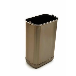 WESCO Edelstahl-Ersatzeimer 10 Liter, Double 30 DT