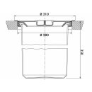 WESCO® Dassa 2, Edelstahl mit Kunststoffeinsatz,...