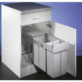 WESCO® Traditionline Double-Boy 410 S/300-2, alu grau