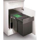 WESCO PROFILINE BIO-TRIO-MAXI 40 DT Abfallsammler 2 x 20 Liter