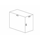 WESCO® Bio Trio DT, mit Biodeckel, anthrazit