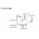 FRANKE Ab- Überlaufgarnitur MYTHOS MTX 611 MTX 211 Integralverschluss