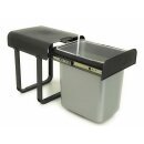 EKOTECH Abfallsammler Aladin 1 x 16 Liter Behälter,...