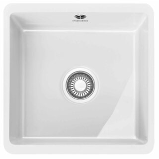 FRANKE KUBUS KBK 110-40 Fraceram glacier Unterbauspüle, Excenterventil