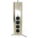 THEBO ST 3008 Energie-Ecksaeule Edelstahl 4-fach