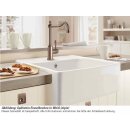 Villeroy & Boch Spülstein Einzelbecken in White Pearl CeramicPlus