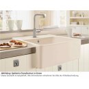 Villeroy & Boch Spülstein Einzelbecken inklusive Excenterbetätigung in Fossil