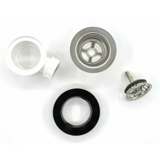 Villeroy & Boch Profi Körbchenventil handbetätigt für Restebecken