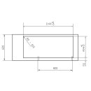 FRANKE AGX 621 1160 x 510 mm, Reversibel, Edelstahl