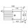 FRANKE AGX 211-100 1000 x 510 mm, Reversibel, rostfreier