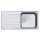FRANKE AGX 211-100 1000 x 510 mm, Reversibel, rostfreier