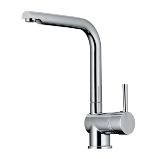 Naber Drive 1 Niederdruck. Einhebelmischer. Chrom. Mit schwenkbarem Auslauf,