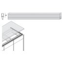 Lichtprofil Farbwechsel LED, alufarbig. Ambienteleuchte. Aus
