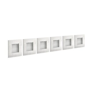 Naber Cosi Farbwechsel LED Set-6 mit Schalter. Einbauleuchte, Sockelleuchte.