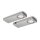 Naber Rea 1 LED Set-2 S mit Schalter. Unterbodenleuchte. Edelstahl.