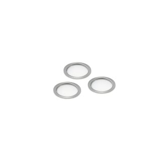 Naber Riflett 1 LED Set-3 ohne Schalter. Einbauleuchte im Metallgehäuse.