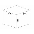 Naber Cox Clan® 580/450-2, hellgrau, H 580 mm, 70 Liter