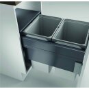 Naber Cox Clan® 580/450-2, hellgrau, H 580 mm, 70 Liter