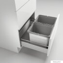 Cox® Box 275 K/600-2. Mit Biodeckel, hellgrau Auszugstechnik: für